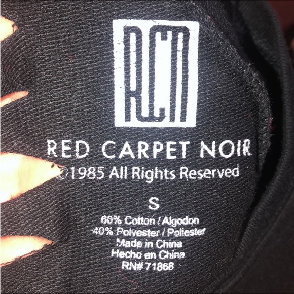 💕 GIFTED💕Red Carpet Noir Marilyn Monroe open back sweatshirt - Picture 4 of 5